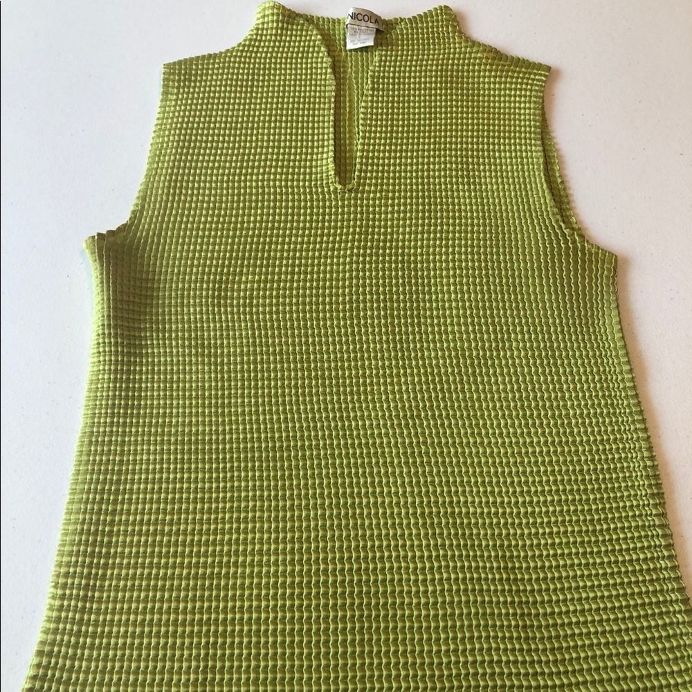 Nicola Stretchy V-Neck Dress Top Sz Large